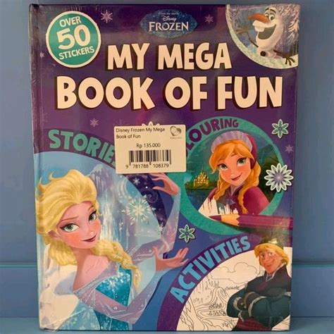 Jual BBW Disney Frozen My Mega Book Of Fun Buku Edukasi Anak English