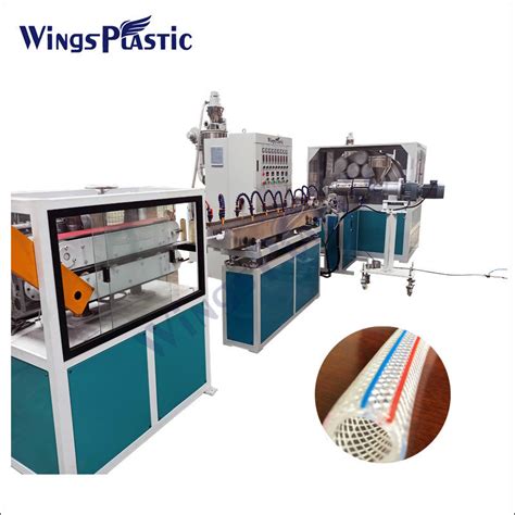 PVC Fiber Reinforced Hose Extrusion Machine PVC Garden Pipe Extrusion