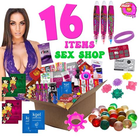 Kit Sex Shop 16 Produtos Eróticos Plug Anal Vibrador Feminino Ponto