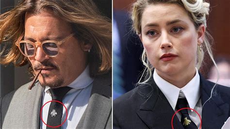 Heard Depp Trial Amber Accused Of Copying Johnny Outfits In Court