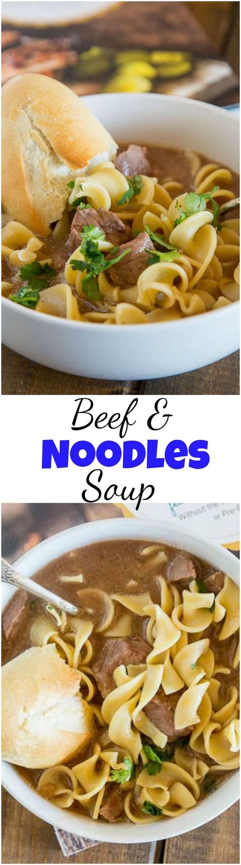 Beef And Noodles Soup Use The Crock Pot To Make This Super Easy Soup