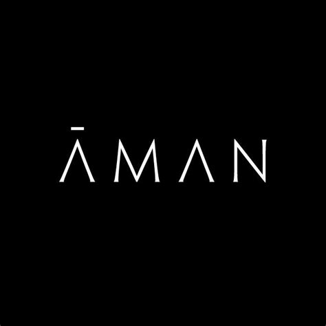 New Brand Identity For Aman By Construct — Bpando Logotype Typography