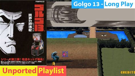 Golgo 13 An Amazing Light Gun Sniper Game From Namco Just Like Point