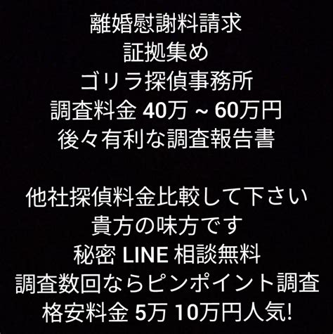 秘密【探偵】調査料金の内訳“浮気不倫調査”探偵事務所興信所の料金暴露 【東京横浜】ゴリラ探偵事務所“不倫調査証拠集め”浮気調査港区品川