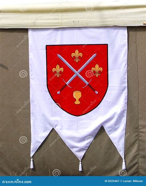 Medieval Flag Stock Image Image Of Historic Royalty 8525401