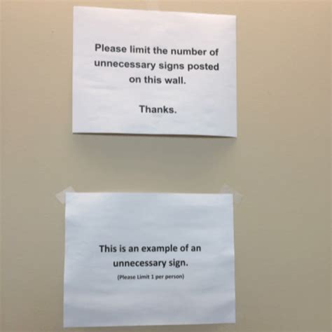 Funny Office Signs Printable