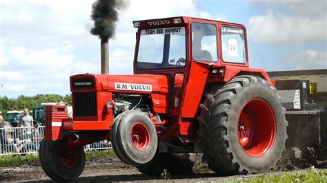 Volvo BM 800 Team Red Mammut Tractor Pulling Jerslev 2016 YouTube