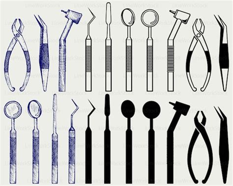 Dental Equipment Svg/dental Clipart/dental Svg/dental | Etsy