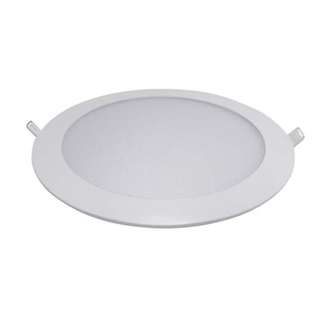 Pack 2 Downlights LED Ultraslim Redondo 18W 1440lm Ø22 5cm 4000K Branco