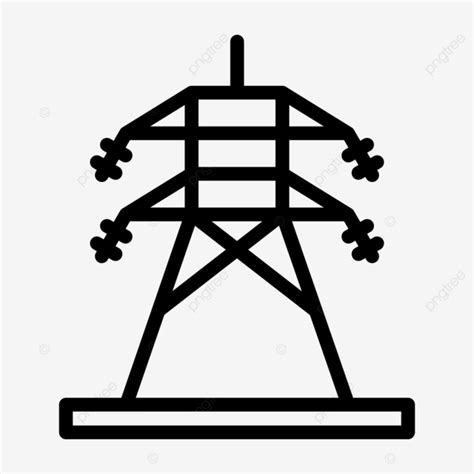 Transmission Line Icon