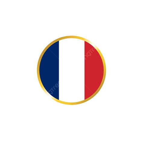 Golden Circle France Flag Vector France Flag Golden Circle Png And