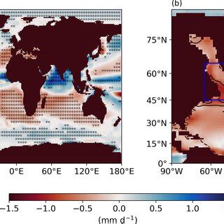 A Multi Model Mean MPWP PI Difference In Surface Freshwater Flux