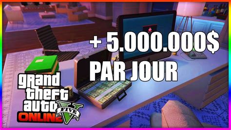 GTA 5 COMMENT GAGNER BEAUCOUP D ARGENT FR YouTube