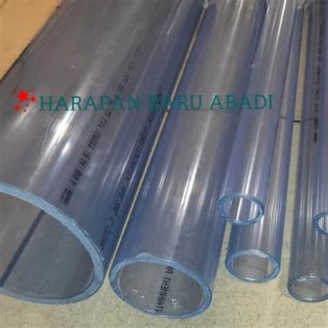 Jual Pipa Pvc Clear Transparan 3 Inch Pipa Pvc Bening Jakarta