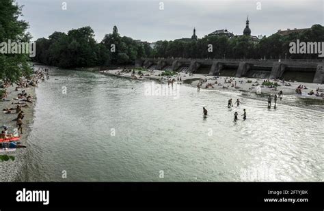 Isar River Bath Stock Videos And Footage Hd And 4k Video Clips Alamy