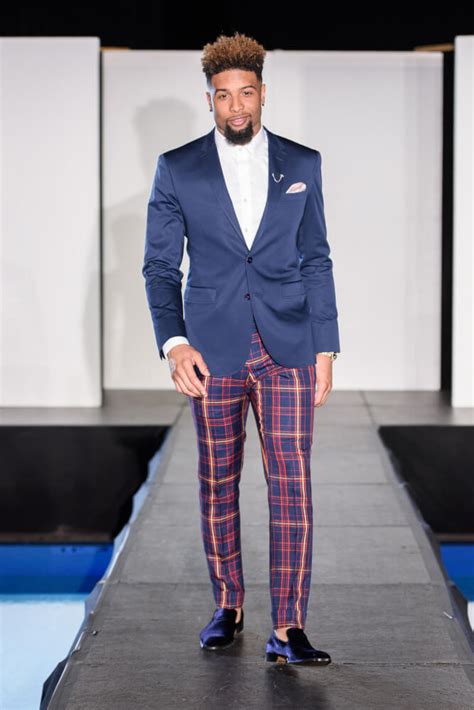 Suits and Sneakers - NFL Players Strut the Runway