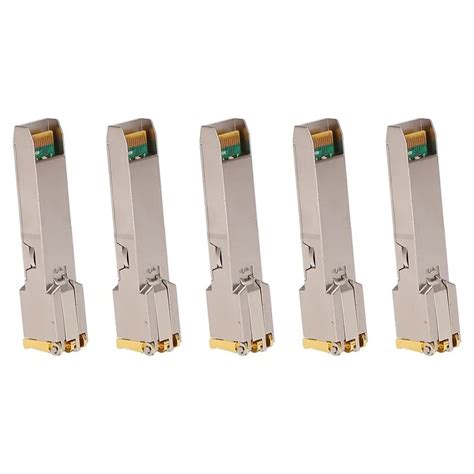 Porto De Cobre Do Gigabit Ethernet Do M Dulo Rj45 Sfp Do Conector Do