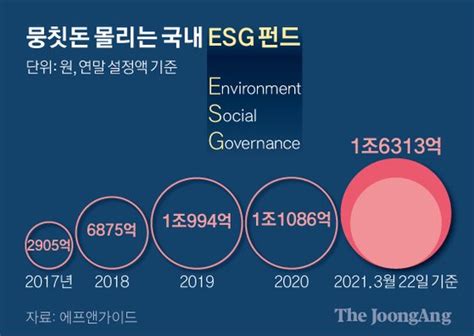 Esg가 뭐길래 관련펀드에 5000억 넘게 몰렸다