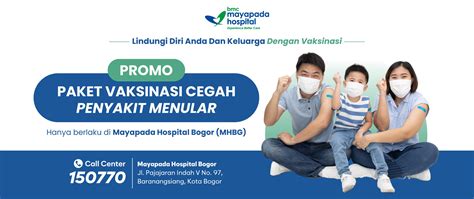 Mayapada Hospital Promo Paket Vaksinasi Cegah Penyakit Menular