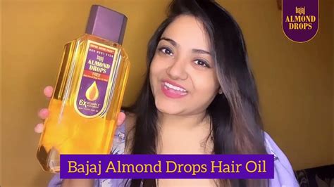 Get Beautiful Healthy Hair With Bajaj Almond Drops Hair Oil Youtube