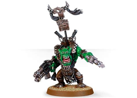 Ork Warboss With Big Choppa Warhammer