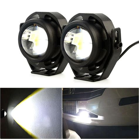 Pcs Super Bright Led Car Fog Lamp Waterproof W Eagle Eye Light