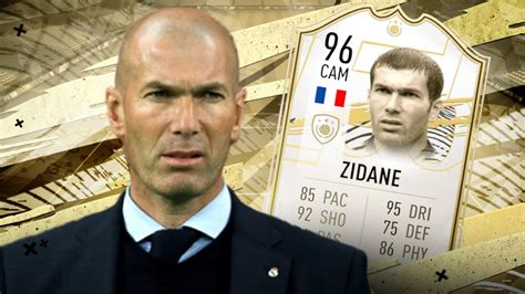 Fifa 21 Zinedine Zidane Icone Prime 96 Player Review I Fifa 21 Ultimate Team 🇫🇷 Youtube