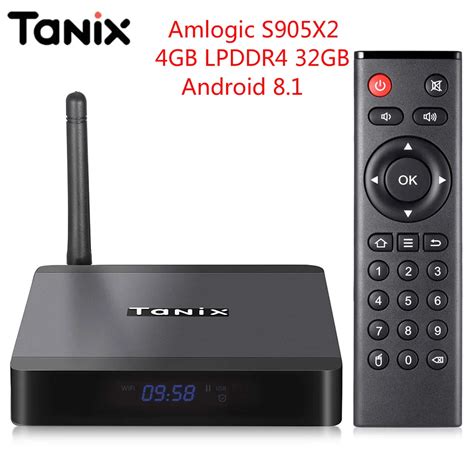 Newest Tanix Tx Max Tv Box Android Amlogic S X Gb Lpddr