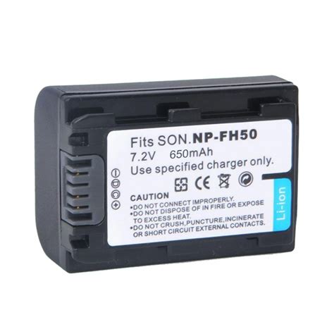 Replacement Battery For Sony Np Fh Camera