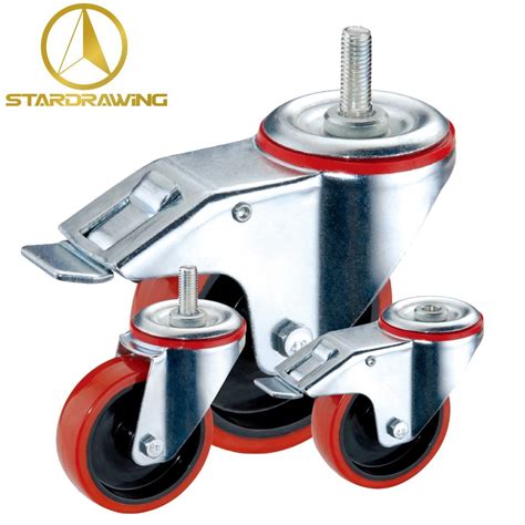 Stardrawing Industrial Polyurethane Wheels Caster PU Castor China PU