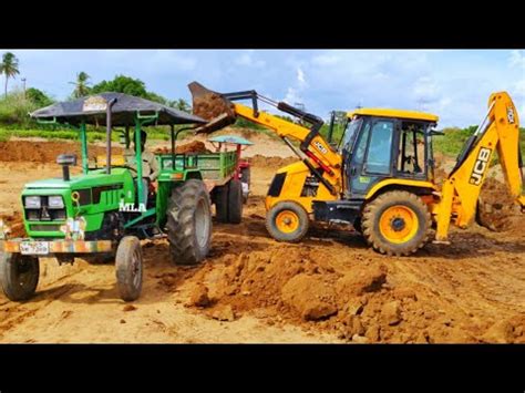 JCP And Tractor Videos JCB Stunt With Deutz Fahr Agromaxx 50 Fully