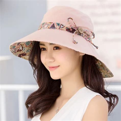 New 2019 Spring Summer Women Travel Sun Hat Caps For Women Lady Big