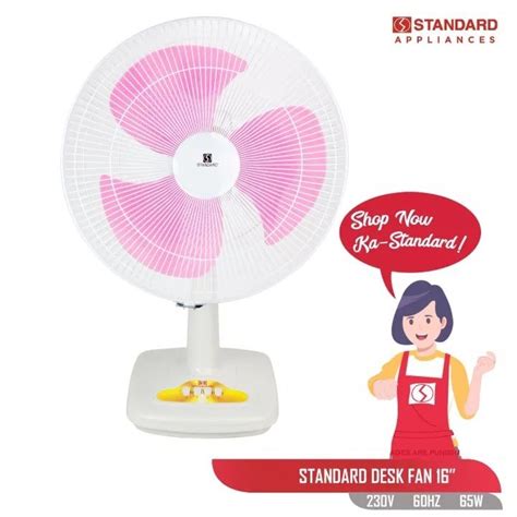 Standard Desk Fan Sds C Sdx C Plastic Blade Classic Type