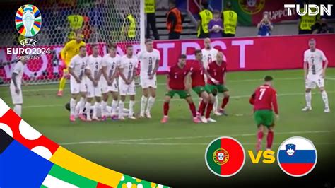 EL GOLAZO QUE IBA A HACER CRISTIANO RONALDO Portugal 0 0 Eslovenia