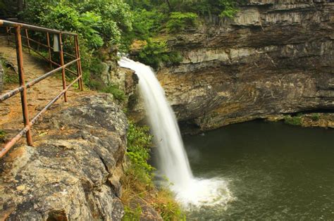 You Can Drive Right Up To Desoto Falls In Alabama