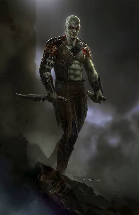 Drax the Destroyer Concept Art for Guardians of the Galaxy | Marvel ...