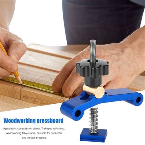 Vindy Sliding Groove Workbench Fixture Jig Hold Down Clamp Miter