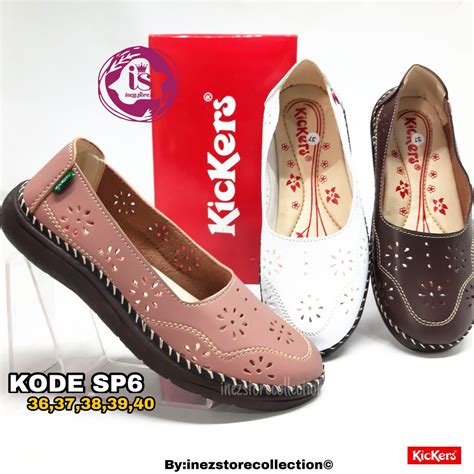 Jual SEPATU KICKERS WANITA SLIP ON BERKUALITAS KODE SP6 MURAH GROSIR