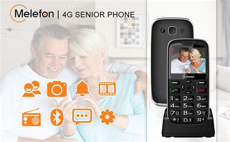 Cell Phones For Seniors Big Speakers Charging Dock G Lte Unlock