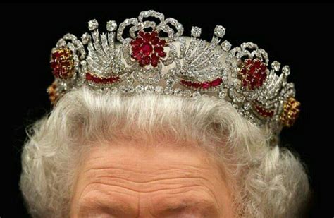 The Burmese Ruby Tiara Commissioned By Queen Elizabeth From Garrard In