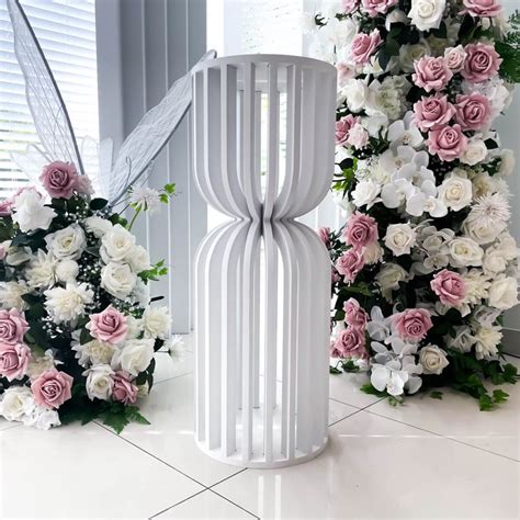 White Slatted Roman Plinth Hire Party And Event Hire Sydney In 2024