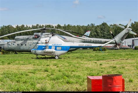 CCCP 23855 Aeroflot Soviet Airlines Mil Mi 2 Photo By Pauli Hankonen