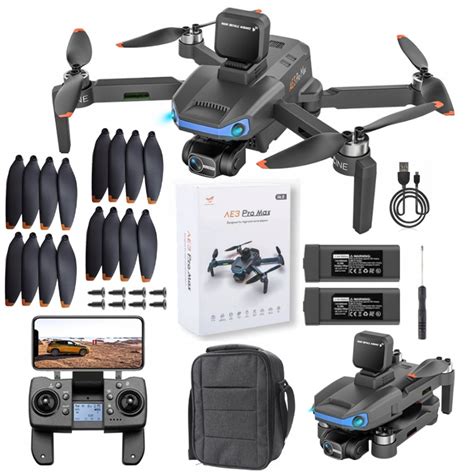 DRON Z KAMERA 8K HD AE3 PRO MAX COMBO GIMBAL 5000m 13390998479 Allegro Pl