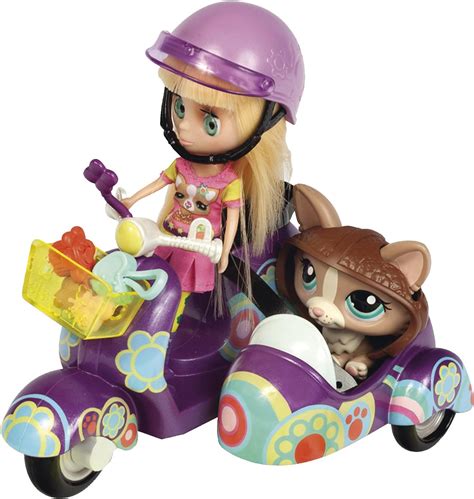 Littlest Pet Shop Scooter Con Blythe E Animale Amazonit Giochi E