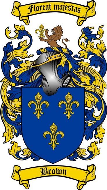 7 best images about Brown Coat of Arms/ Brown Family Crest on Pinterest | Coats, Ceramics and ...