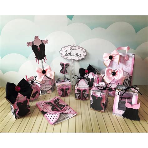 Kit Festa Lembrancinhas Lingerie Personalizados Shopee Brasil