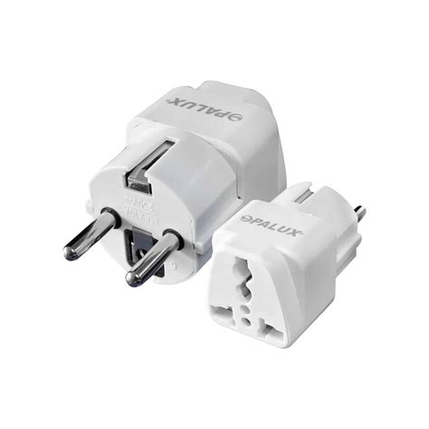 Adaptador Enchufe Tierra A Tipo F Schuko Op K Opalux Mihaba