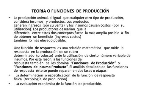 Ppt Teoria O Funciones De Producci N Powerpoint Presentation Free