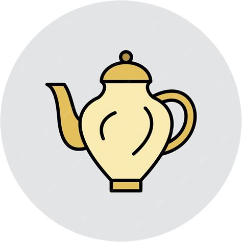 Premium Vector Teapot Vector Illustration Style