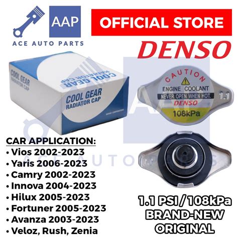 Denso Radiator Cap For Toyota Vios Yaris Camry Innova Hilux